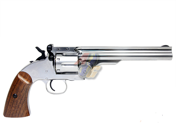 --Out of Stock--GUN HEAVEN 1877 MAJOR 3 6mm Co2 Revolver ( Silver ) - Click Image to Close