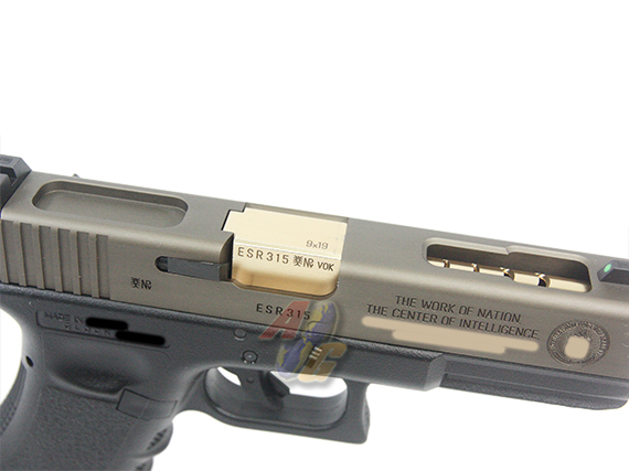 --Out of Stock--AG Custom Tokyo Marui H18C with Guarder CNC Aluminum Slide and Parts ( CIA/ TAN ) - Click Image to Close