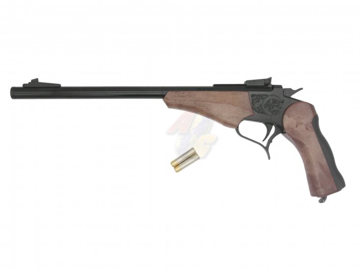 --Out of Stock--Farsan Thompson G2 Contender Break-Top Co2 Pistol ( 370mm/ Black ) - Click Image to Close