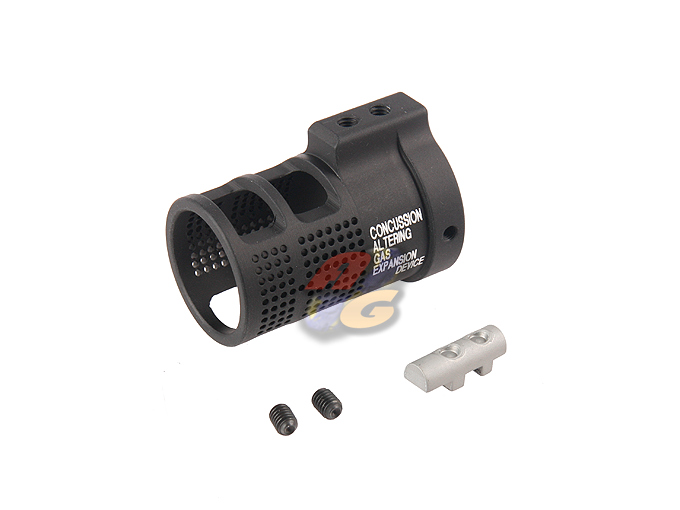--Out of Stock--5KU "CAGE" Blast Diverter For M4 Serier Flash Hider - Click Image to Close