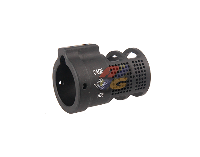 --Out of Stock--5KU "CAGE" Blast Diverter For M4 Serier Flash Hider - Click Image to Close