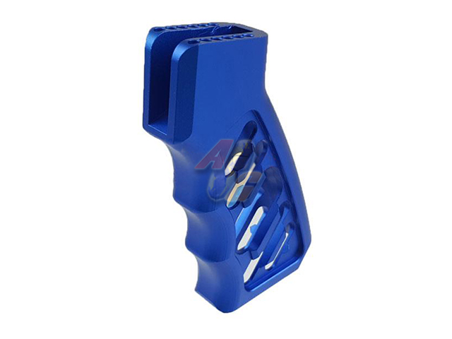 5KU CNC LWP Grip For M4 Series GBB ( Blue ) - Click Image to Close