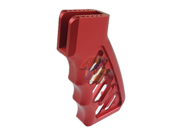 5KU CNC LWP Grip For M4 Series GBB ( Red ) - Click Image to Close