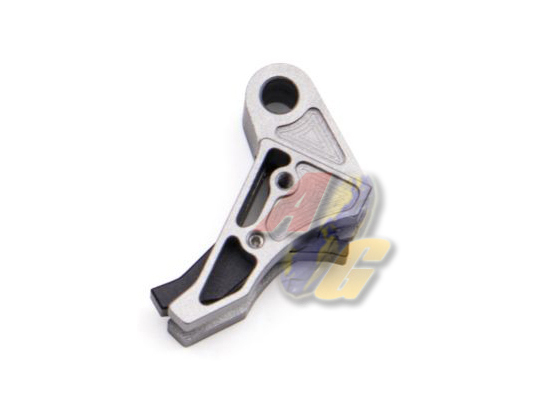 5KU EX Style CNC Trigger For Tokyo Marui, WE G Series/ Action Army AAP-01 GBB ( Titanium Grey ) - Click Image to Close