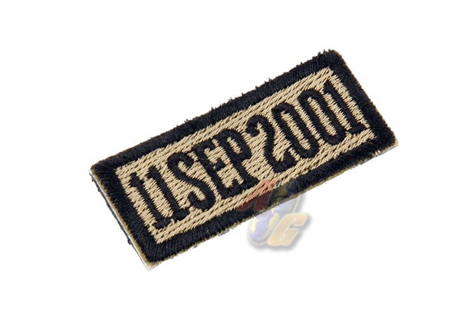 Action Velcro Patch - 11Sept 2001 (Green) - Click Image to Close