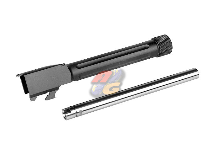 ACE One Arms Tactical Barrel Upgrade Kit For WE Toucan Series GBB ( BK ) - Click Image to Close