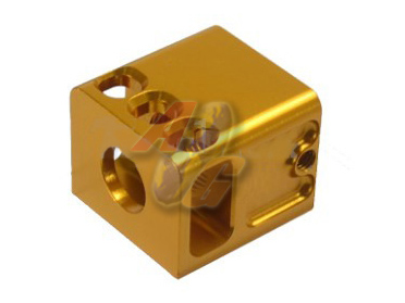--Out of Stock--Airsoft Artisan Combat Comp ( Golden/ 14mm- )