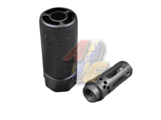--Out of Stock--Airsoft Artisan SF Style Muzzle Brake with Flash Hider ( BK ) - Click Image to Close