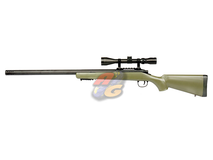 --Out of Stock--Action V-10 Sniper Rifle (B/ OD) - Click Image to Close