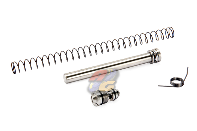Action Steel Recoil Bearing Spring Guide & Valve Set For KSC G19( Last One ) - Click Image to Close