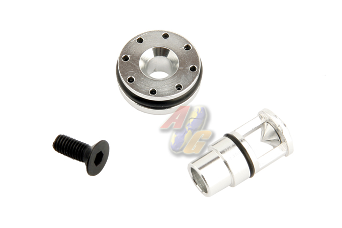 --Out of Stock--Action Pistol Aluminum Cylinder Bulb & Piston Head Set For Marui Hi-Capa / M1911 - Click Image to Close