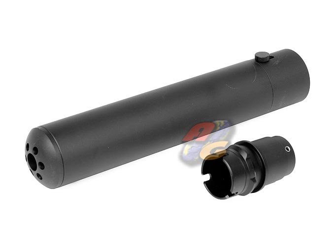 Action 38mm x 185mm SP90 MPX QD Silencer Set With QD Flash Hider (14mm-) - Click Image to Close