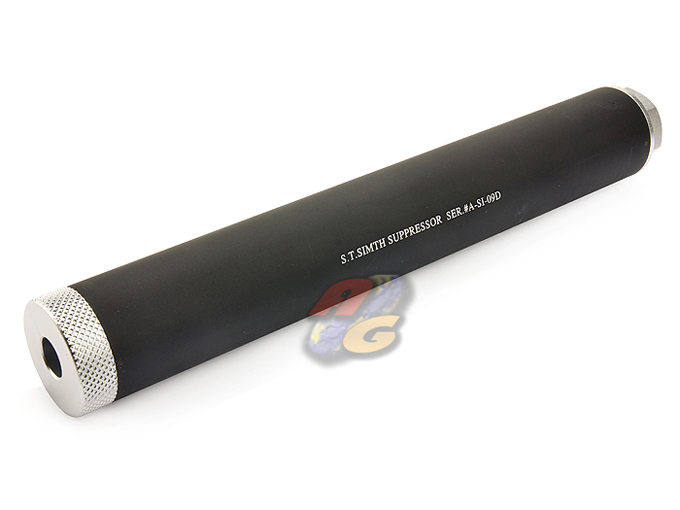 Action 35x220mm S.T. Simth Suppressor Silencer (Dual Tone, 14mm-) - Click Image to Close