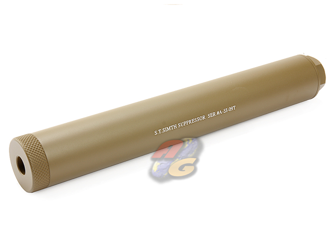Action 35x220mm S.T. Simth Suppressor Silencer (DE, 14mm-) - Click Image to Close