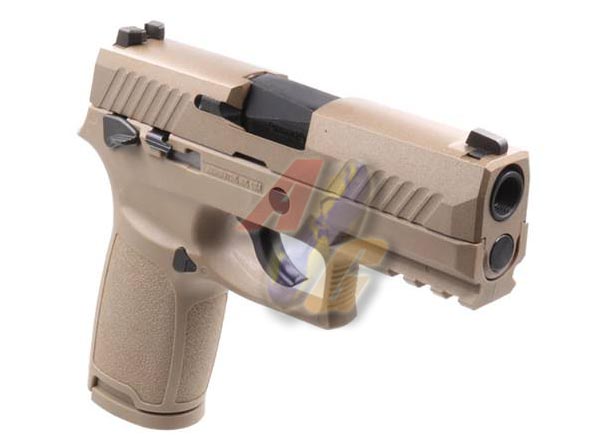 AEG F18 GBB Pistol ( Tan ) - Click Image to Close