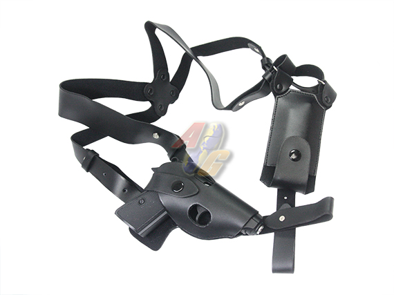 Armyforce PPK Shoulder Holster with Magazine Pouch - Click Image to Close