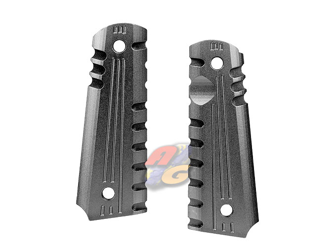 --Out of Stock--Armyfore Aluminum Grip Cover For M1911A1 GBB Series ( Grey ) - Click Image to Close