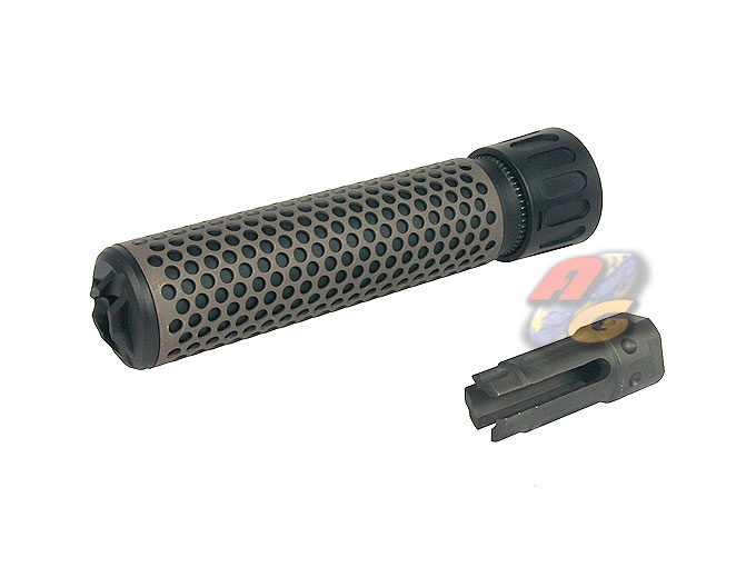 --Out of Stock--Armyforce QDC CQC Silencer with QD Flash Hider 175mm( BK/ 14mm- ) - Click Image to Close