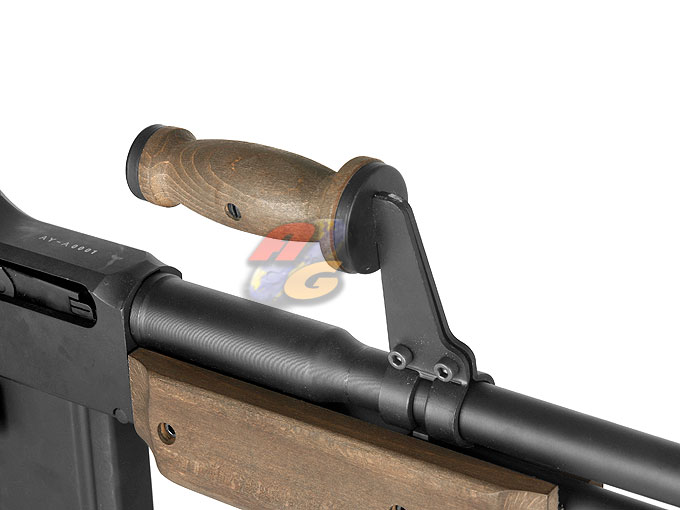 --Out of Stock--AG Custom M1918 Browning Automatic Rifle/ BAR AEG (Real Wood) - Click Image to Close