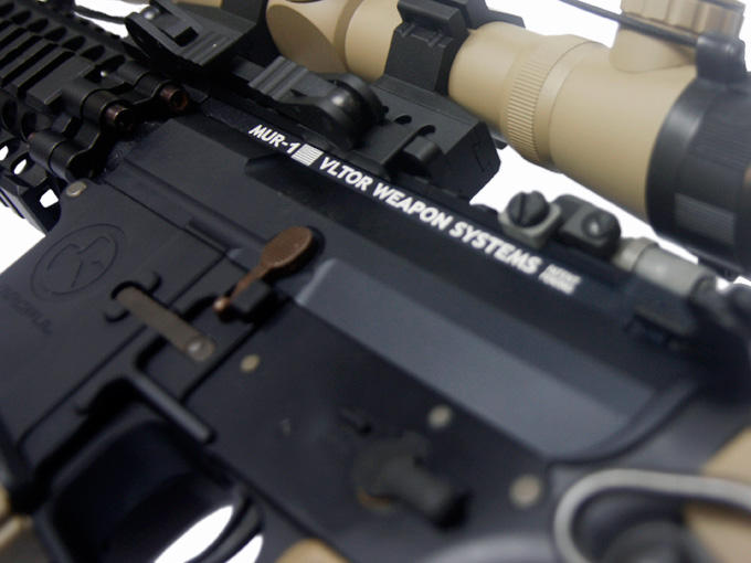--Out of Stock--AG Custom G&P Premium Magpul AEG with M1 Illuminate Scope and 30mm QD Ring Mount - Click Image to Close