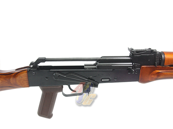 --Out of Stock--AG Custom GHK AKM GBB with W&S Full Travel Kit, Hephaestus Steel Outer Barrel, Firing Pin, Sear ( New Version ) - Click Image to Close