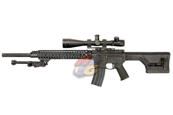 AG Custom WE Larue 12" Tactical Stealth Sniper Rifle GBB ( Close Bolt Version ) - Click Image to Close