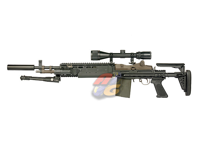 --Out of Stock--AG Custom WE M14 EBR GBB (BK, With Marking, Short ) - Click Image to Close