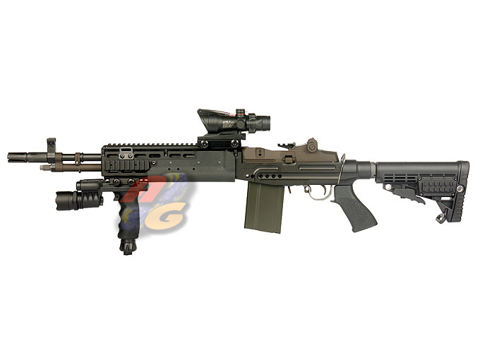 --Out of Stock--AG Custom WE M14 EBR MOD 1 GBB ( BK, With Marking, Short ) - Click Image to Close