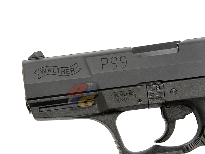 AG Custom Maruzen Walther P99 Gas Blowback Pistol (CNC, DX 2 Magazine With Rail Adaptor) - Click Image to Close