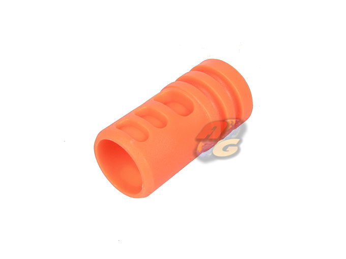 AG Orange Plastic Flash Hider (14mm-) - Click Image to Close