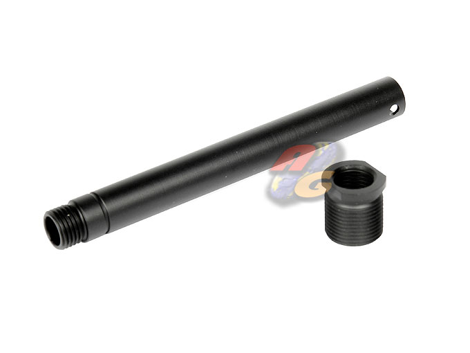 --Out of Stock--Angry Gun 57 Silencer Adaptor Outer Barrel (BK) - Click Image to Close