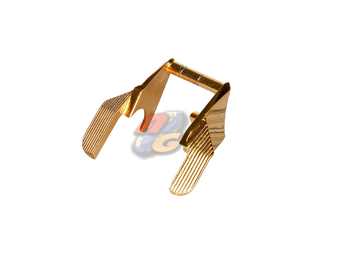 AG Wide Long 2 Side Slide Safety For Hi-Capa Series (Golden) ( Last One ) - Click Image to Close
