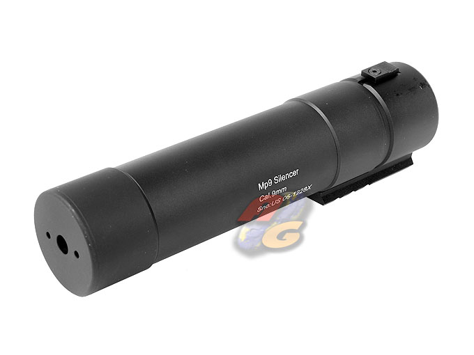 --Out of Stock--Angry Gun Power Up Silencer For KSC MP9 Series ( BK ) - Click Image to Close