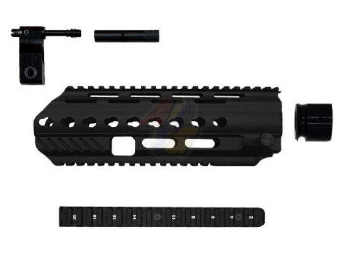 Angry Gun L85A3 Conversion Kit For WE L85 Series GBB ( BK ) - Click Image to Close