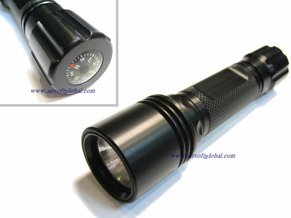 AG-K Tactical Dark 6S Flashlight - Click Image to Close