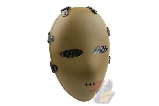 AG-K Sports Safety Mask (Ver.2, Tan) - Click Image to Close