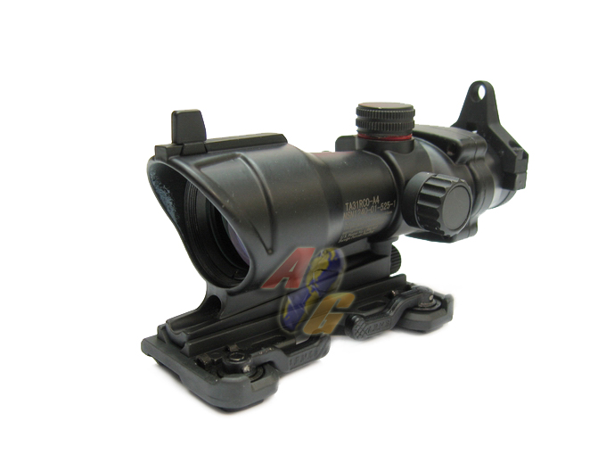 AG-K ACOG Style Red/ Green Dot Sight With Iron Sight & QD Mount - Click Image to Close