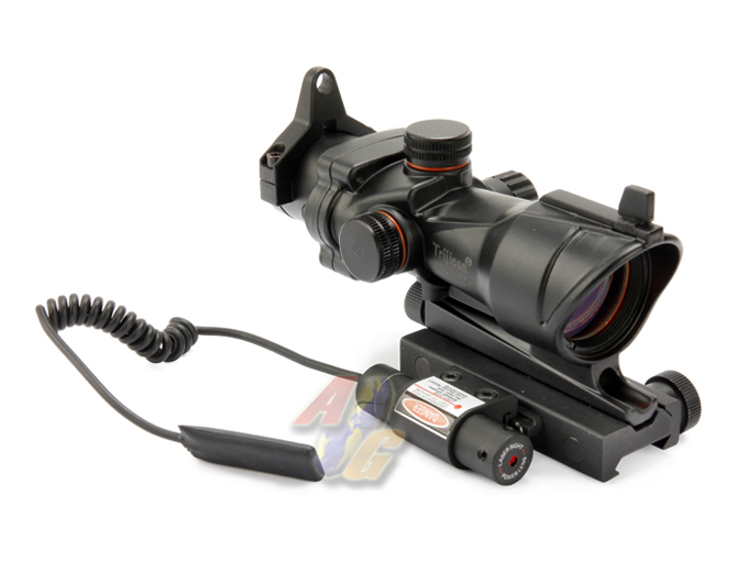--Out of Stock--AG-K ACOG Military Dot Sight With Laser - Red - Click Image to Close