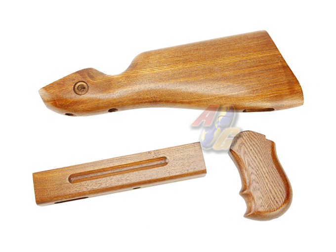 --Out of Stock--AG-K M1A1 Conversion Kit - Real Wood (Walnut) - Click Image to Close