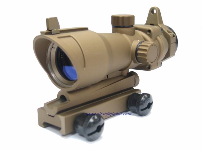 AG-K ACOG Mil RED Dot Scope (Dot) - Dark Earth - Click Image to Close