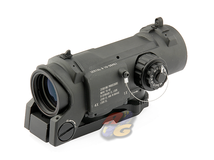 AG-K SpecterDR Style 1-4 X Magnifier Illuminated Scope ( Red/ Green ) - Click Image to Close
