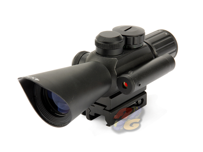 --Out of Stock--AG-K JGBGM7 4 X 30 Illuminated Scope W/ Laser - Click Image to Close