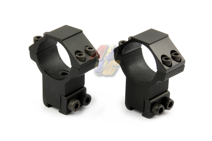 AG-K 30mm High Mount Ring Set For 10mm Rail - Click Image to Close
