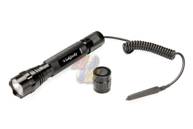 AG-K Superfire Xenon 9V Tactical Flashlight With Switch - Type B - Click Image to Close