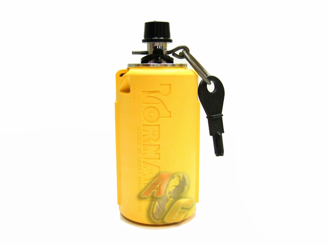 --Out of Stock--Airsoft Innovations Tornado Grenade (Yellow) - Click Image to Close
