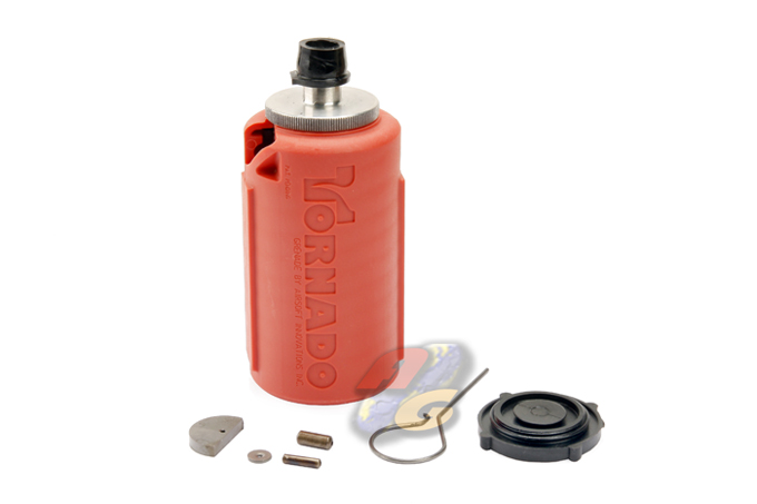 --Out of Stock--Airsoft Innovations Tornado Grenade (Red) - Click Image to Close