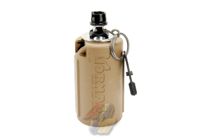 --Out of Stock--Airsoft Innovations Tornado Grenade (Tan) - Click Image to Close