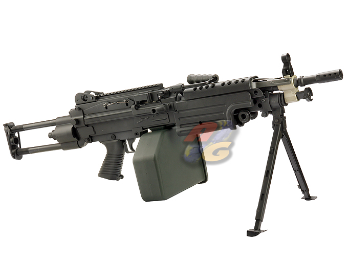 --Out of Stock--A&K M249 PARA Light Machine AEG ( Black ) - Click Image to Close