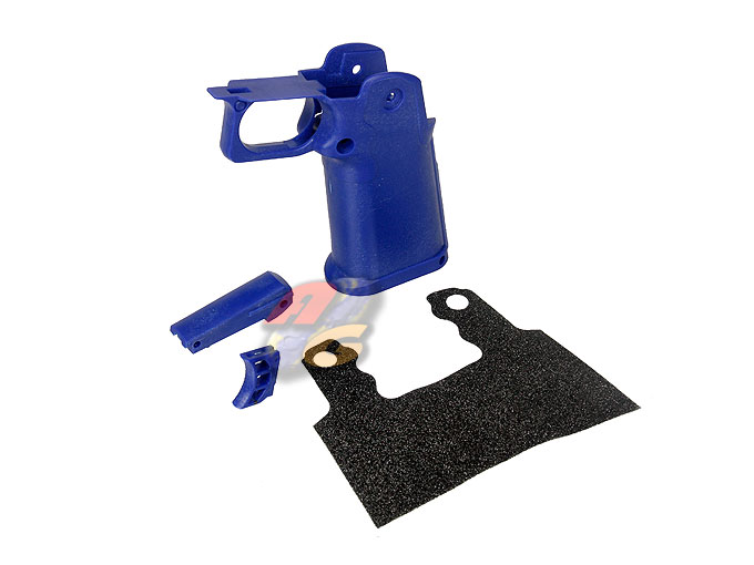 --Out of Stock--Airsoft Masterpiece Skater Terrain Custom Grip ( Blue ) - Click Image to Close