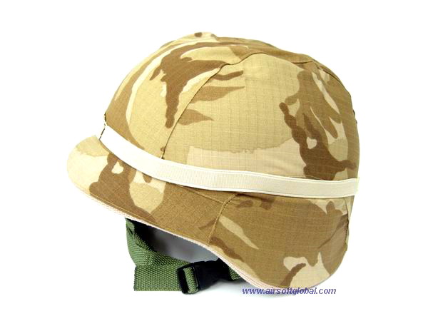 --Out of Stock--AOL Combat Helmet Set W/ Cover ( Desert Camo ,B ) - Click Image to Close